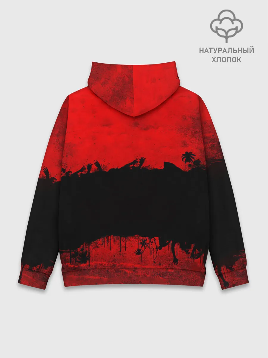 Худи мужской база хлопок / Island of blood