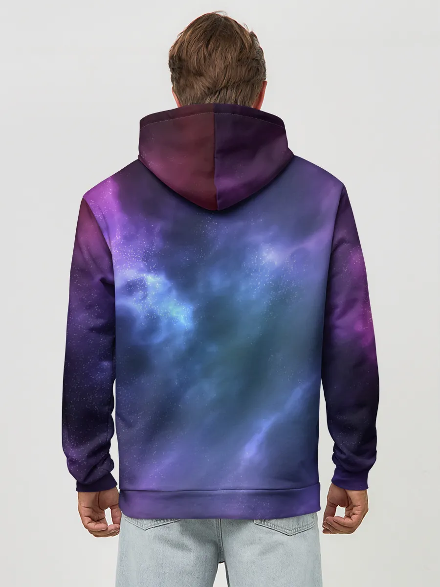 Худи мужской база хлопок / Чёрный Клевер персонажи