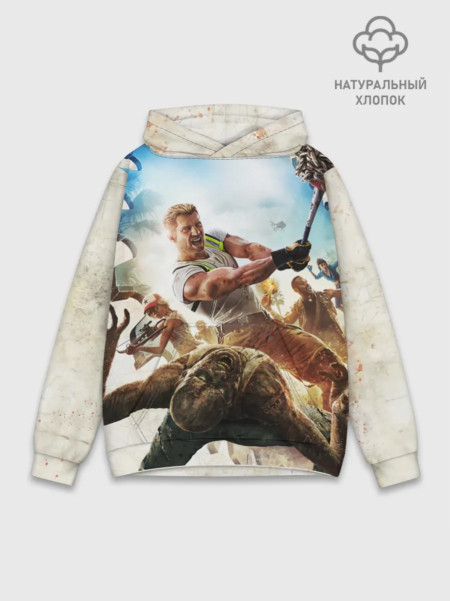 Худи мужской база хлопок / Logan