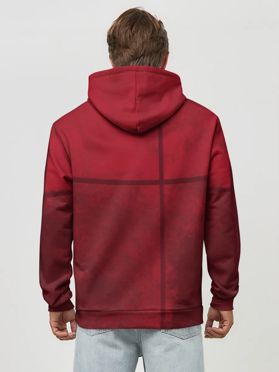 Худи мужской база хлопок / форма сборной Испании