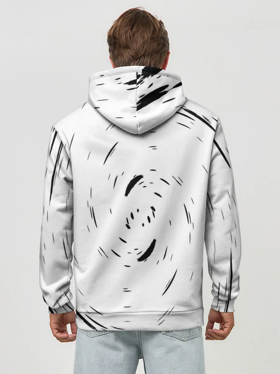 Худи мужской база хлопок / Либе демон Аста