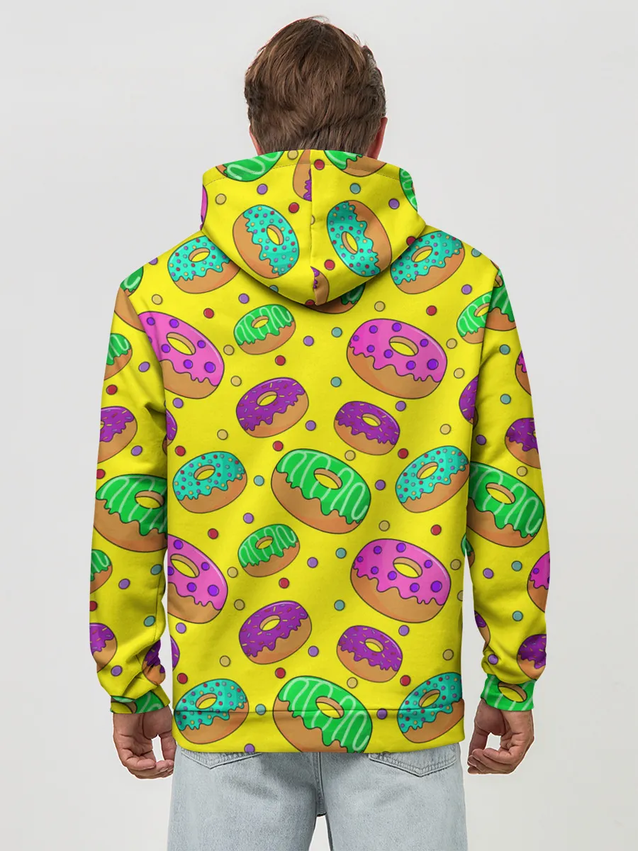 Худи мужской база хлопок / DONUTS