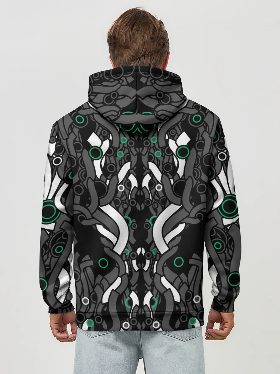 Худи мужской база хлопок / Абстрактная фантастика