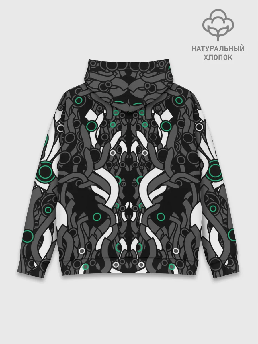 Худи мужской база хлопок / Абстрактная фантастика