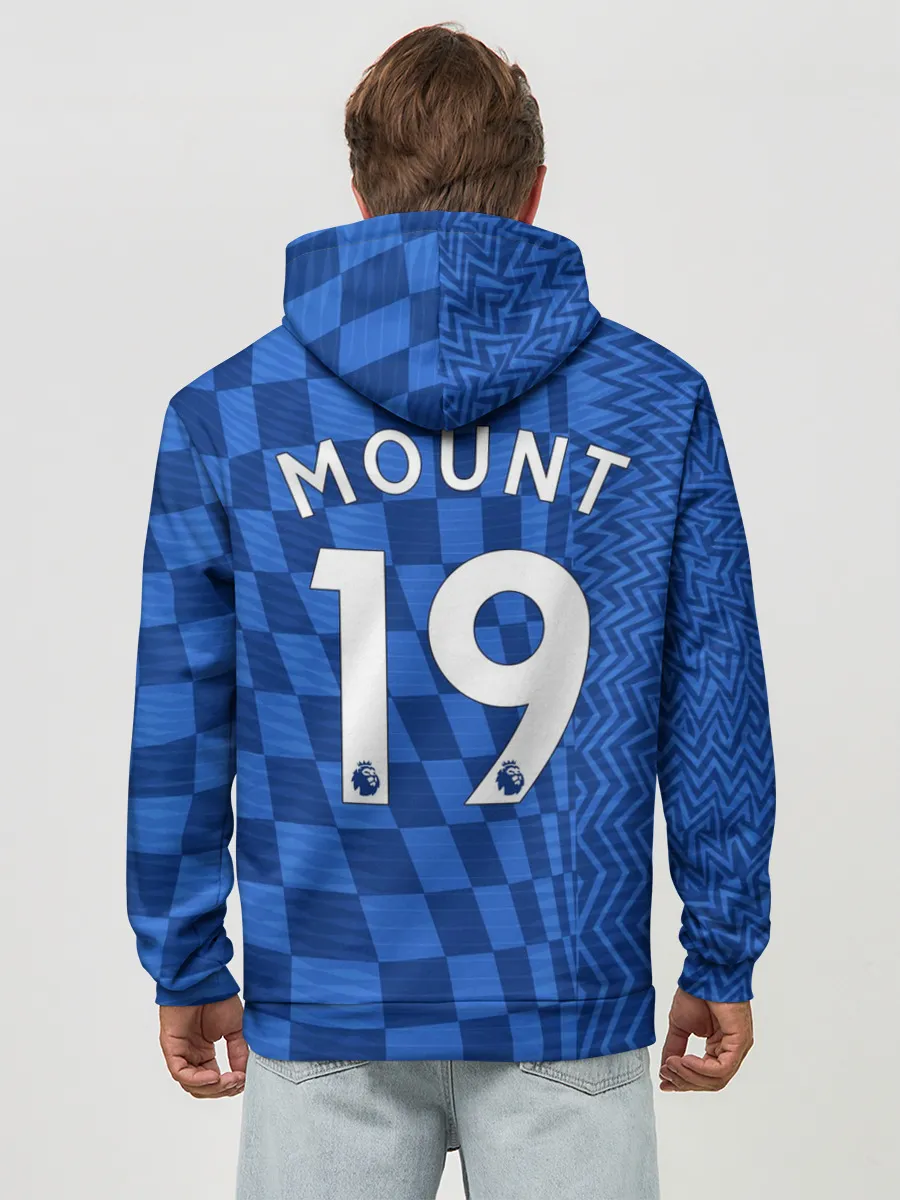 Худи мужской база хлопок / Маунт Челси форма 2021/2022