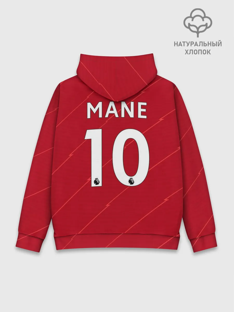 Худи мужской база хлопок / Мане Ливерпуль форма 2021/2022