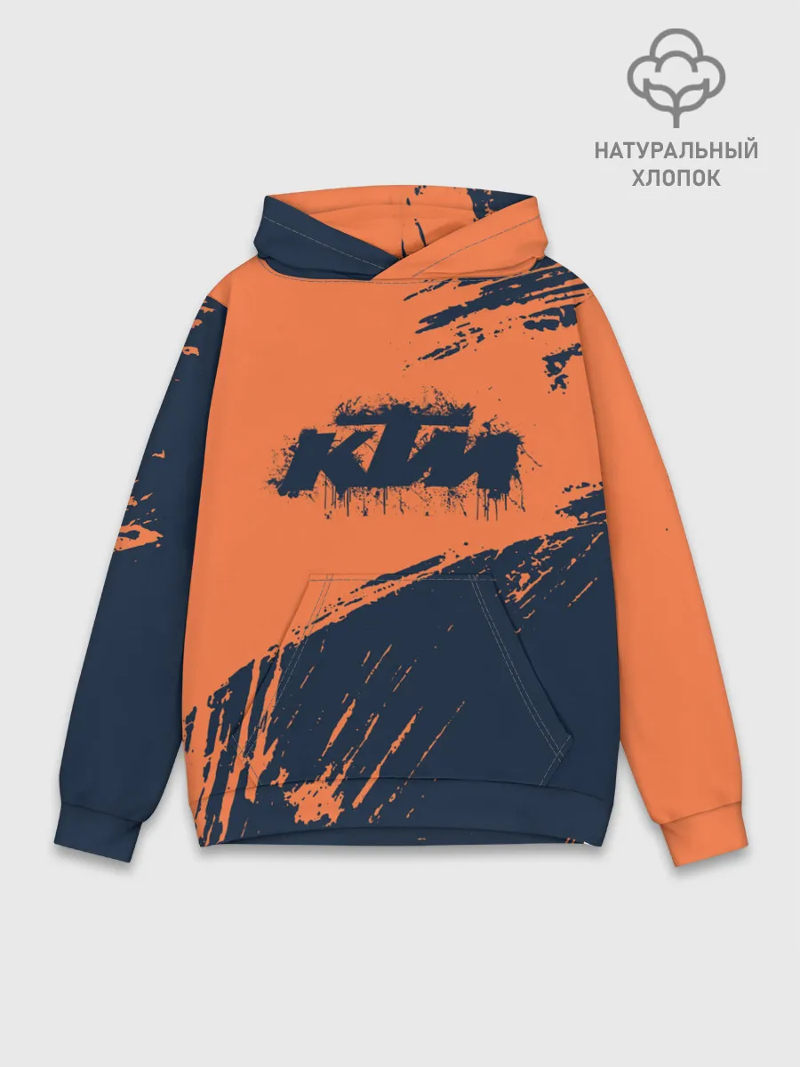 Худи мужской база хлопок / KTM | ГРАНЖ