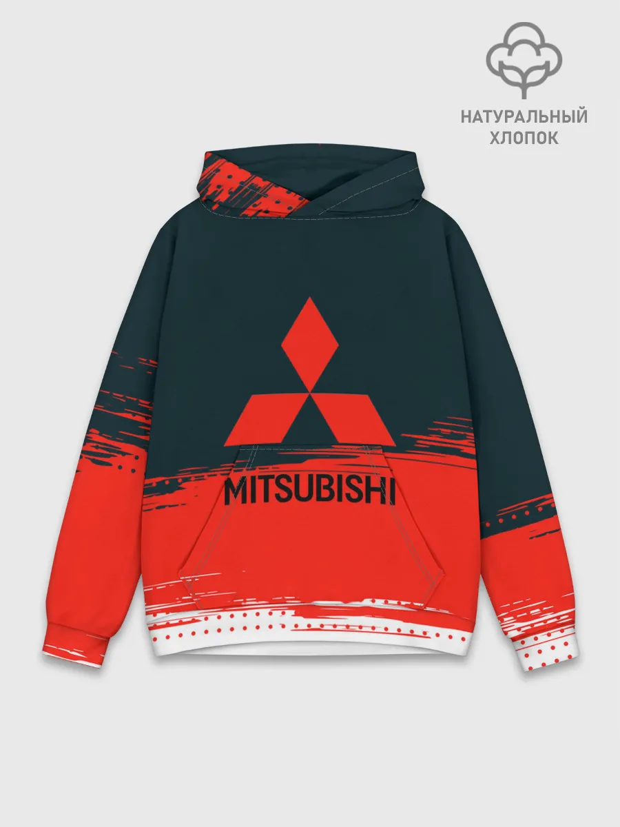 Худи мужской база хлопок / MITSUBISHI | МИТСУБИШИ