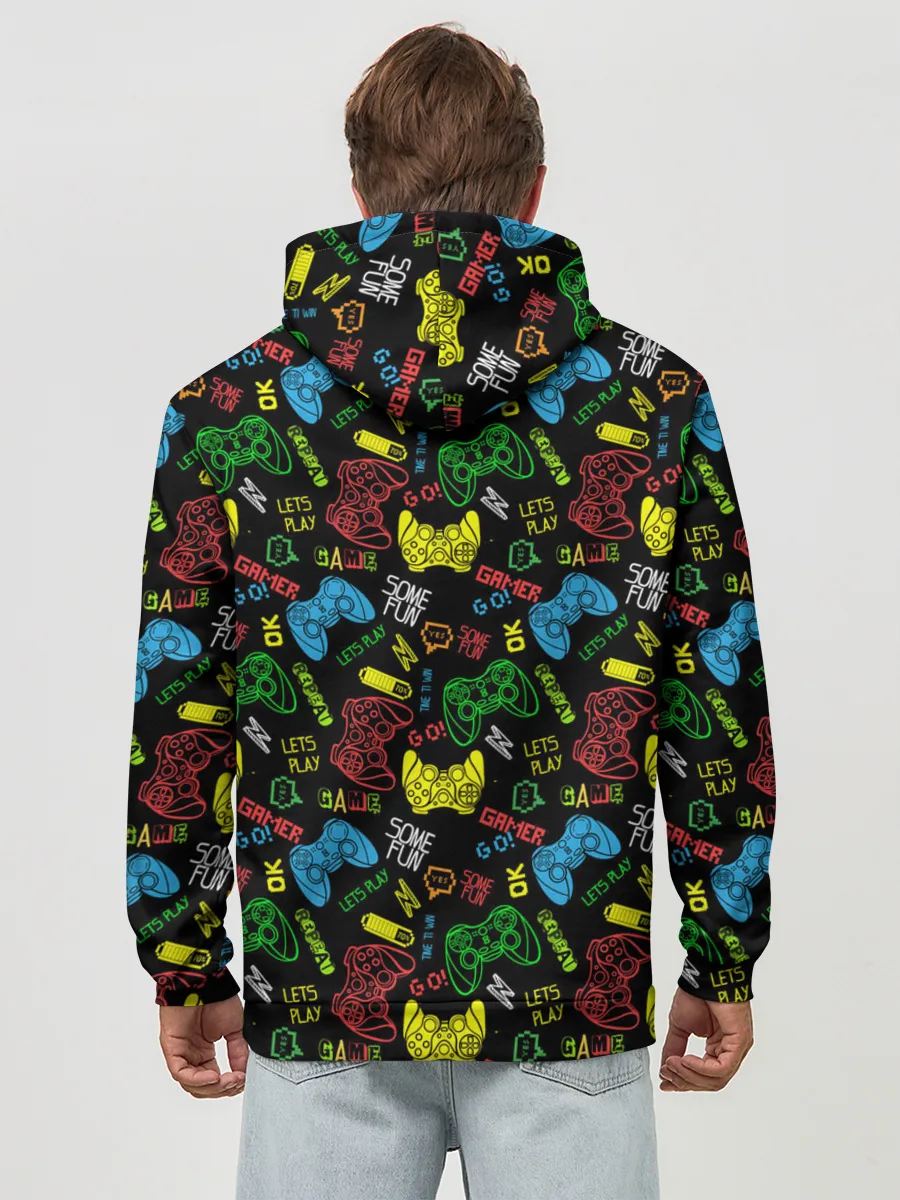 Худи мужской база хлопок / Топ-геймер