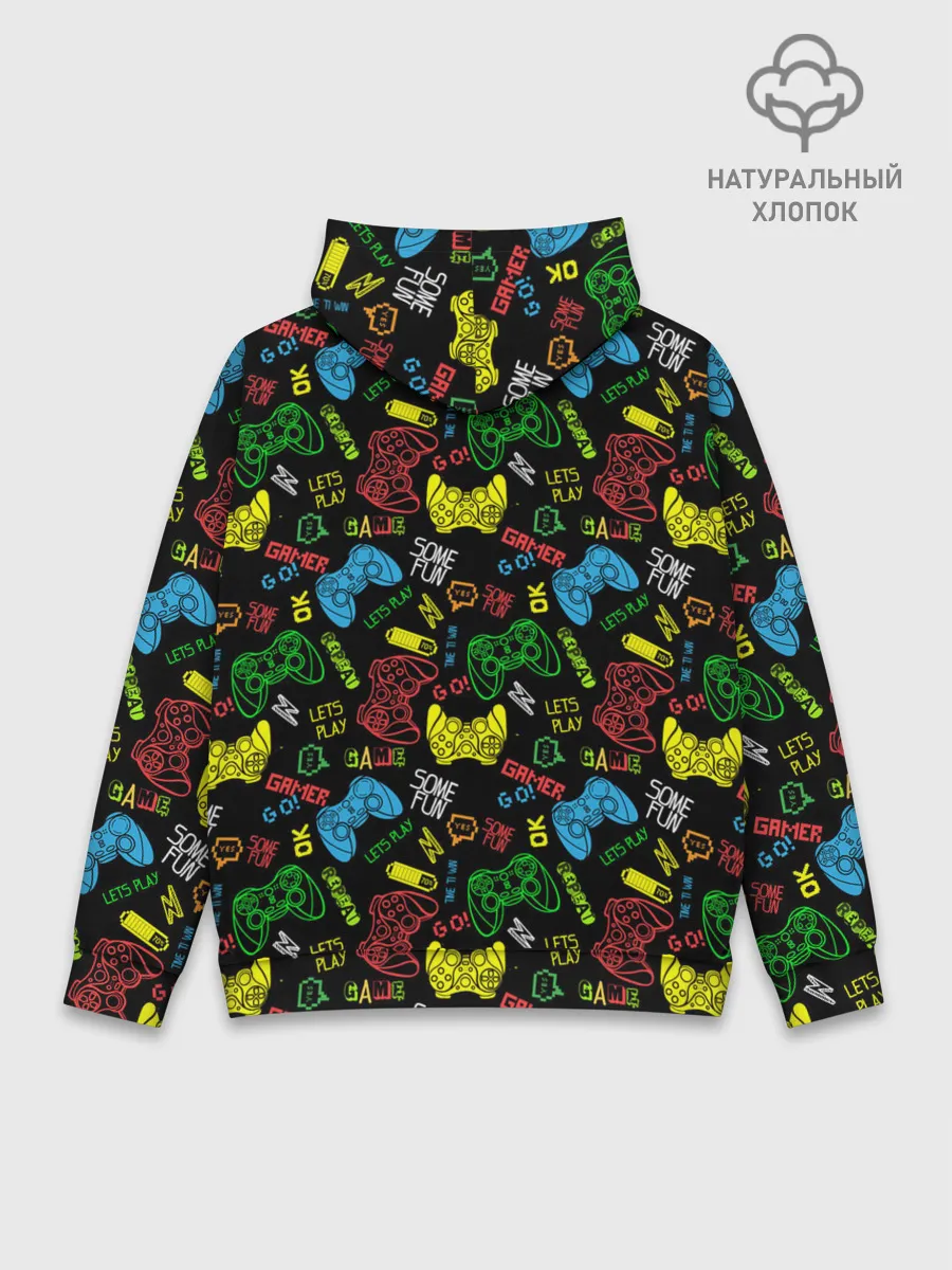 Худи мужской база хлопок / Топ-геймер
