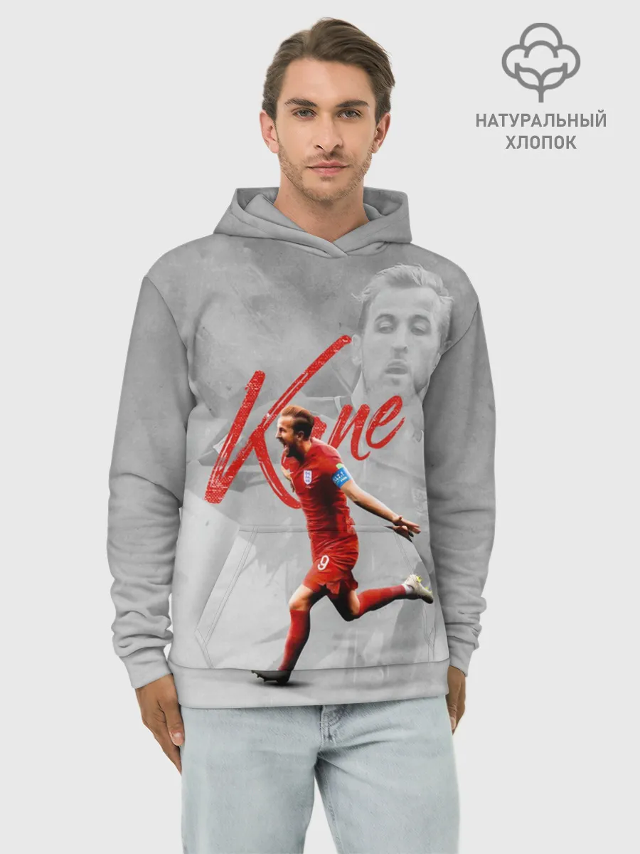 Худи мужской база хлопок / Harry Kane footballer
