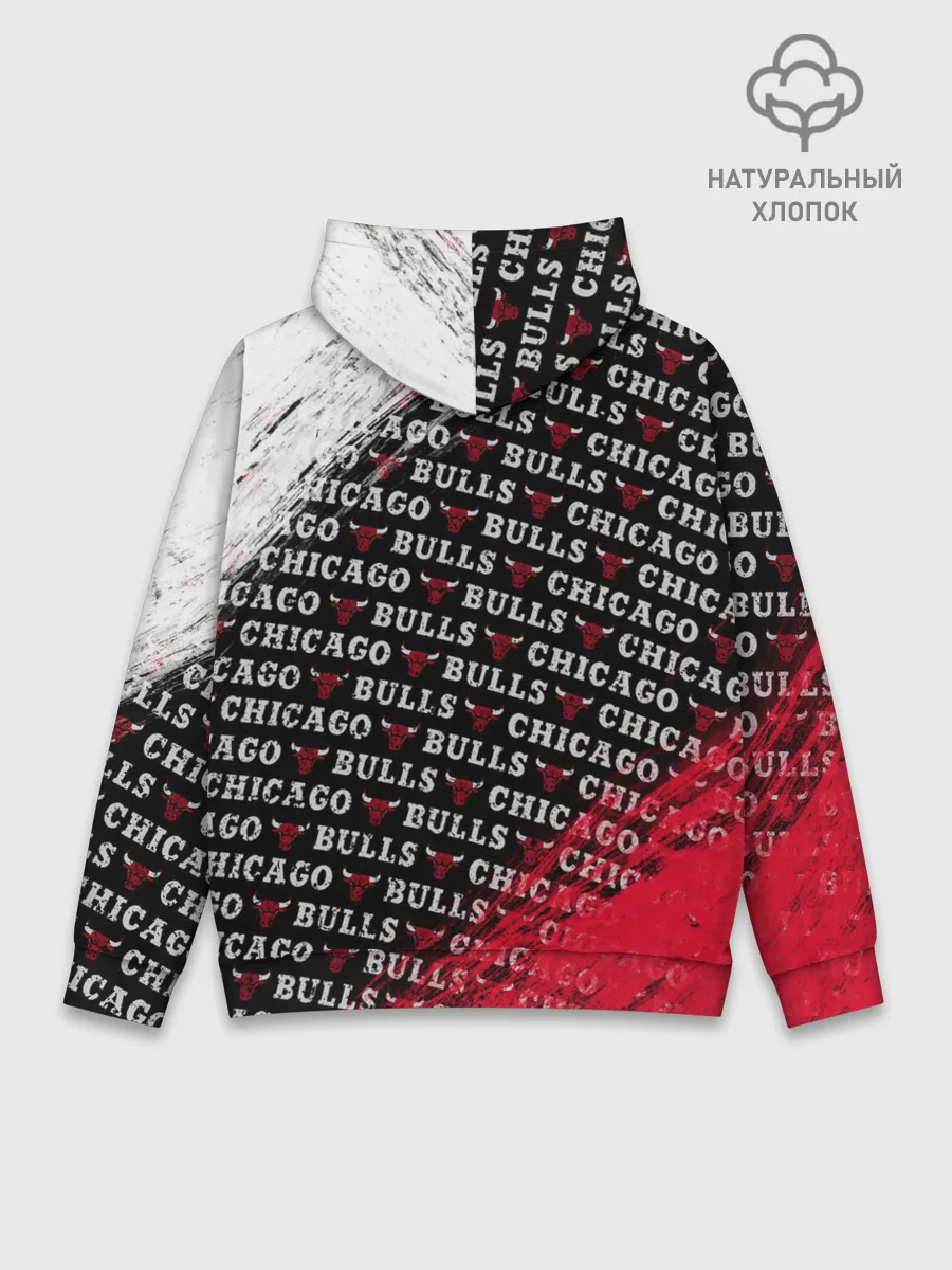 Худи мужской база хлопок / CHICAGO BULLS [6]