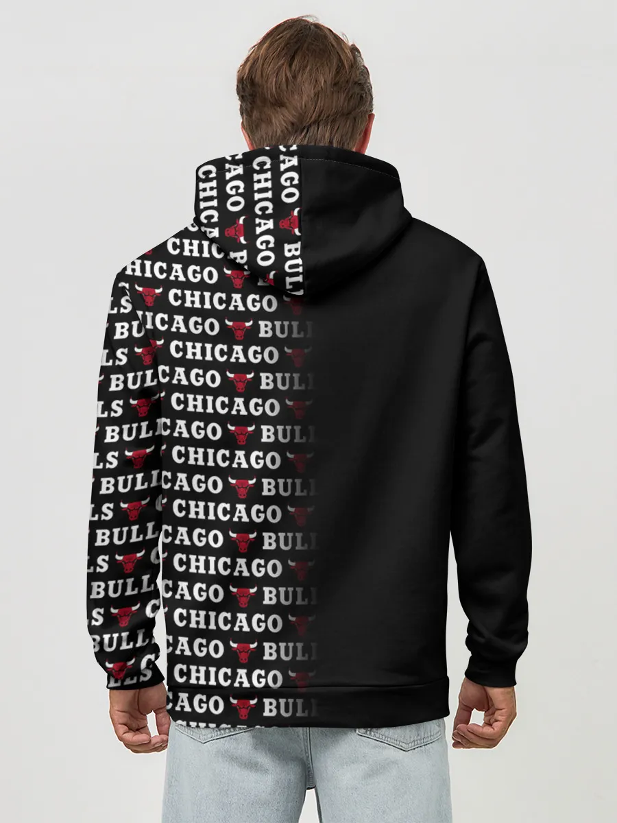 Худи мужской база хлопок / CHICAGO BULLS [7]
