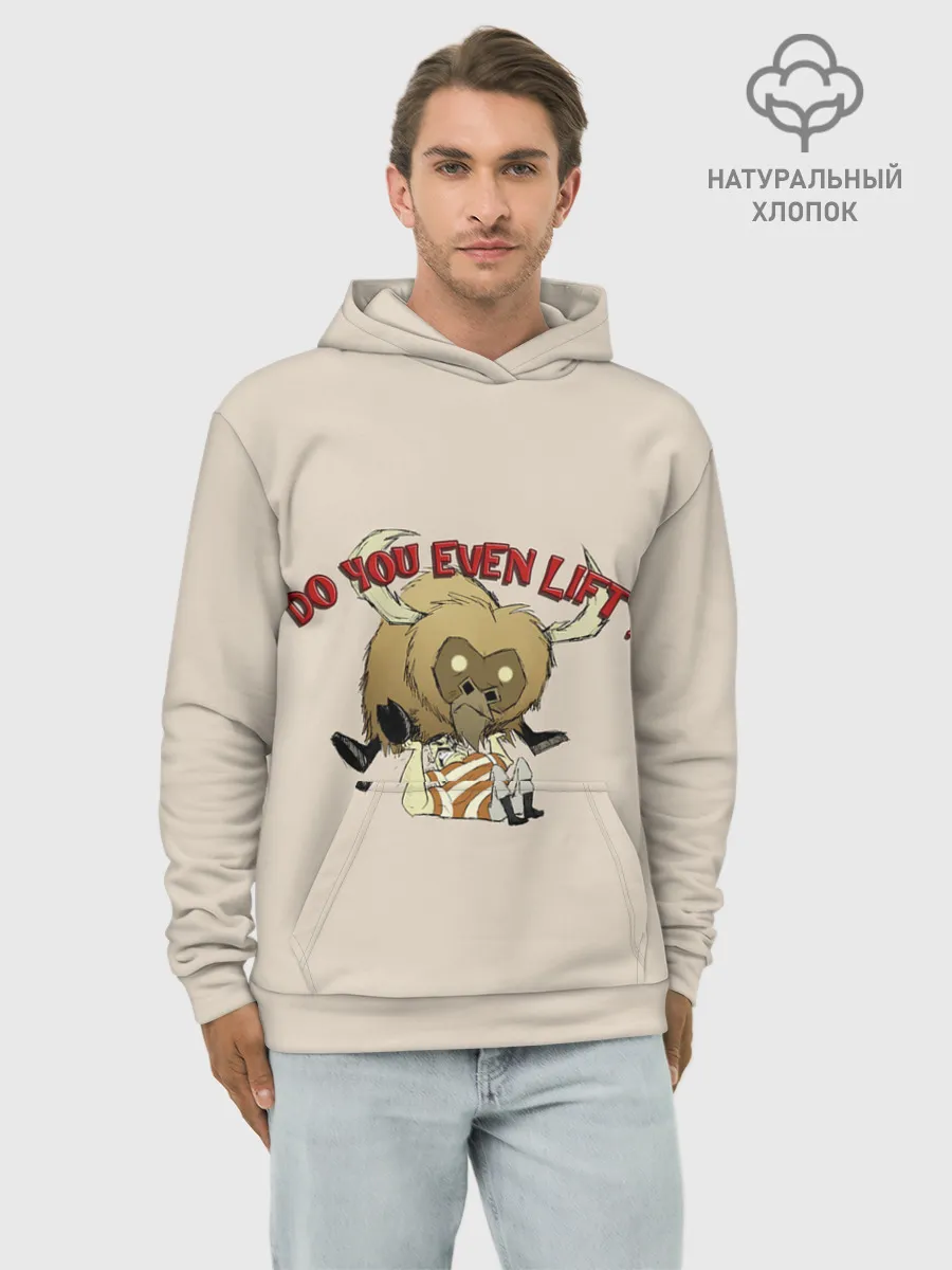 Худи мужской база хлопок / Ты точно спарвишься?