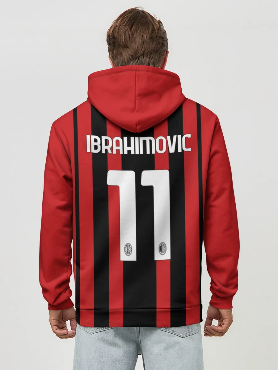 Худи мужской база хлопок / Ибрагимович Милан 2021/2022