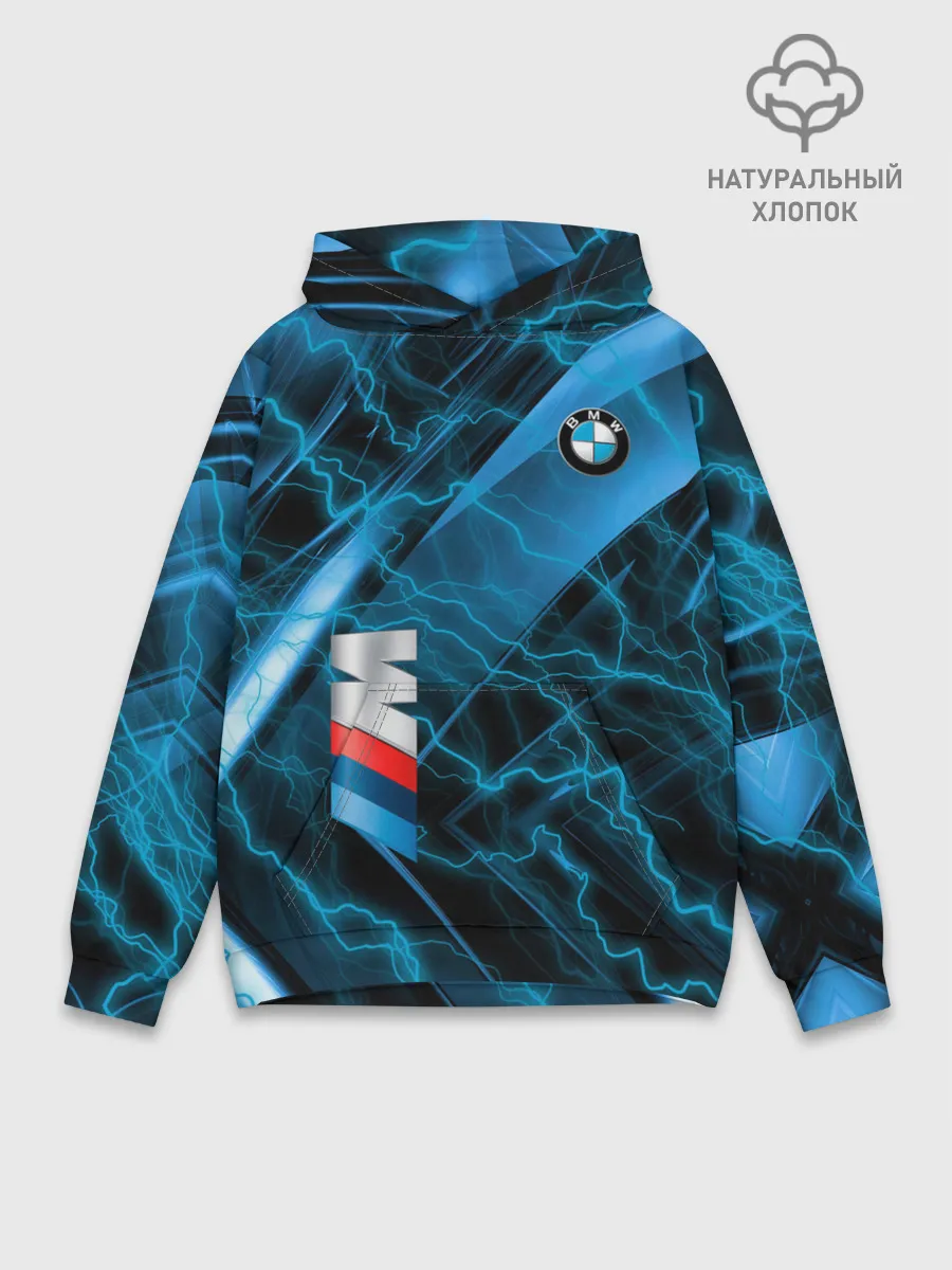 Худи мужской база хлопок / BMW