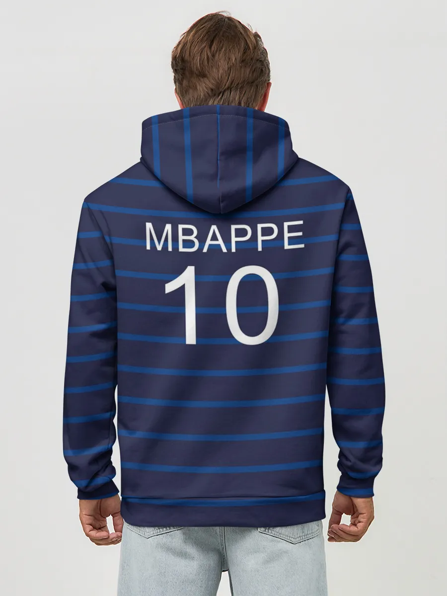 Худи мужской база хлопок / Mbappe Франция
