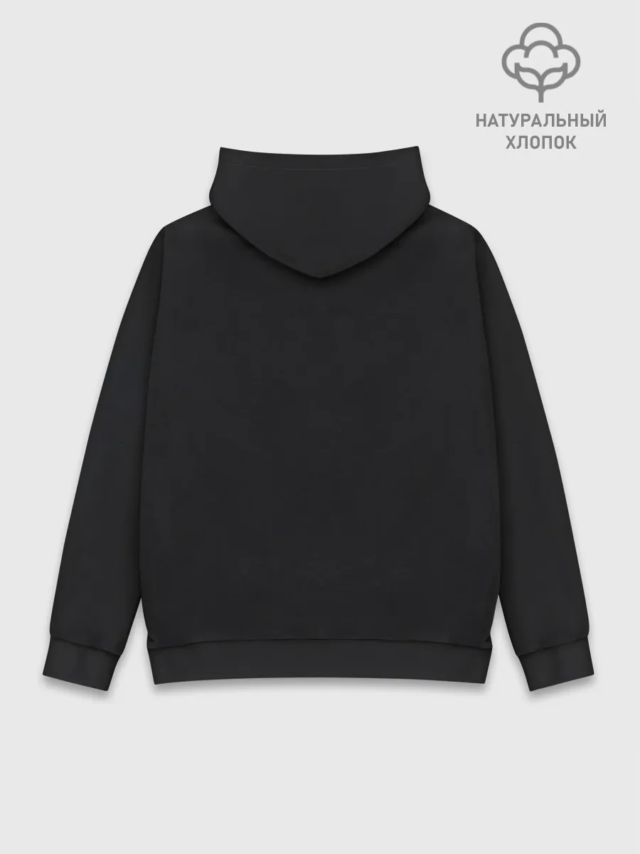 Худи мужской база хлопок / Golden Skull