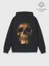 Худи мужской база хлопок / Golden Skull
