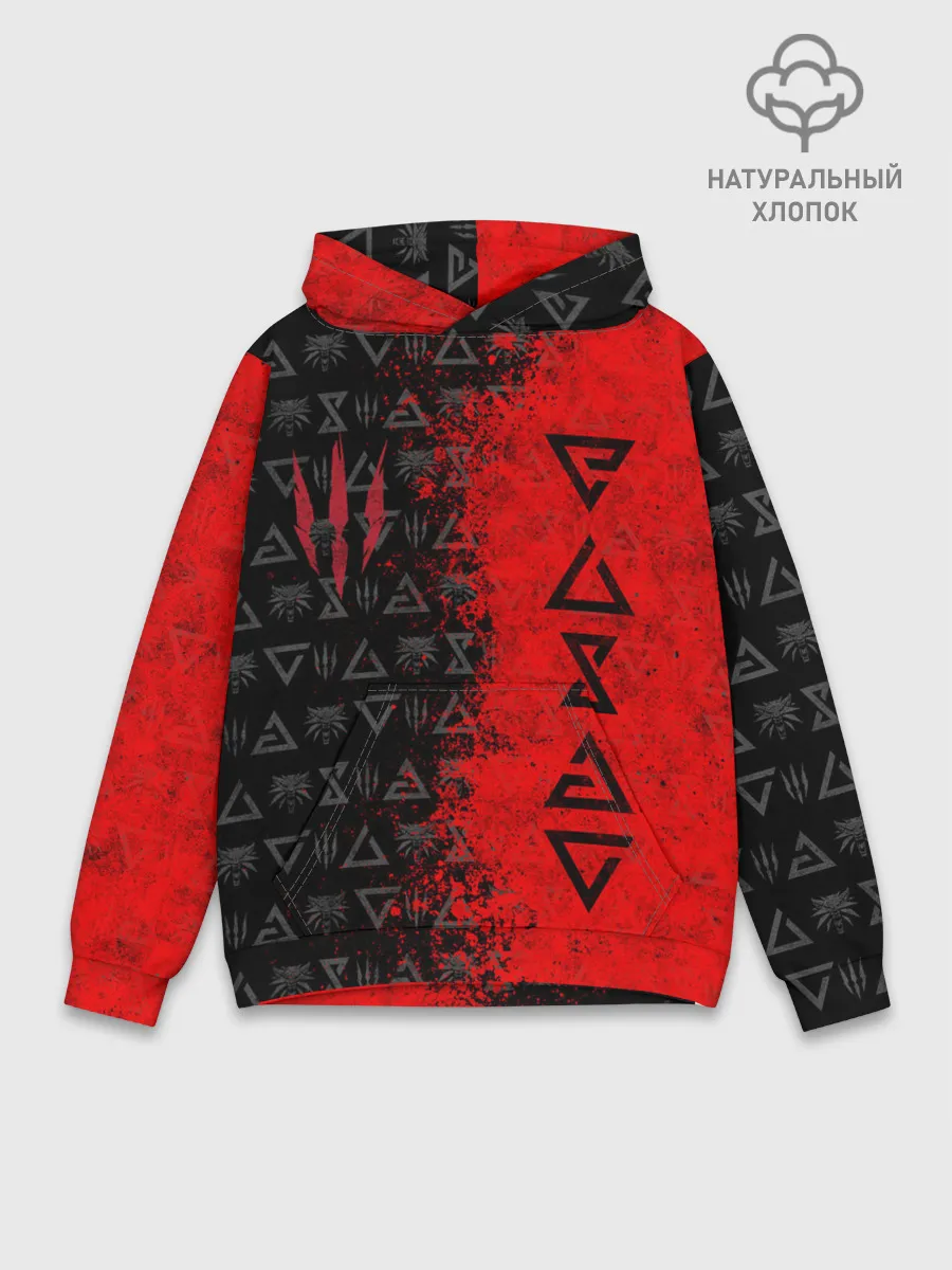 Худи мужской база хлопок / THE WITCHER [9]