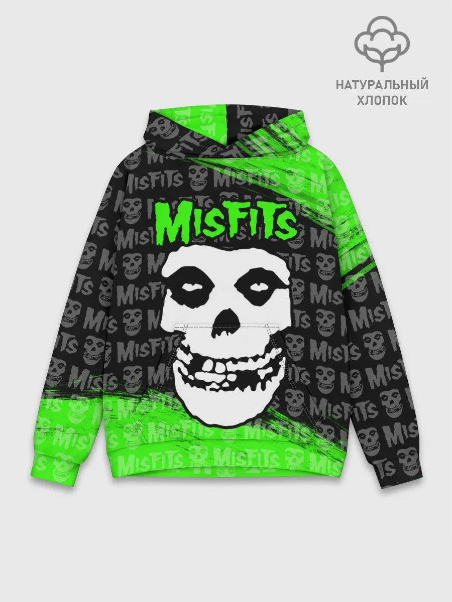 Худи мужской база хлопок / MISFITS [3]