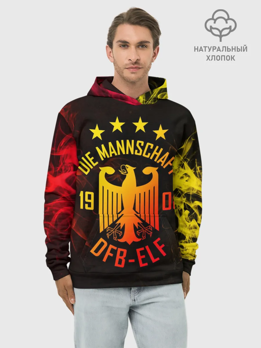 Худи мужской база хлопок / Сборная Германии