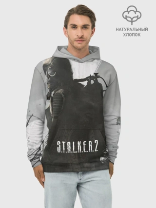 Худи мужской база хлопок / STALKER 2