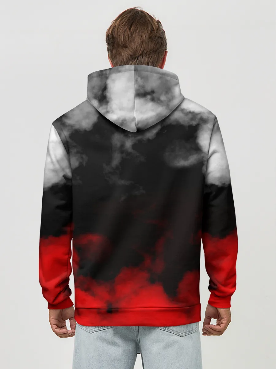 Худи мужской база хлопок / GARENA FREE FIRE / ГАРЕНА ФРИ ФАЕР.