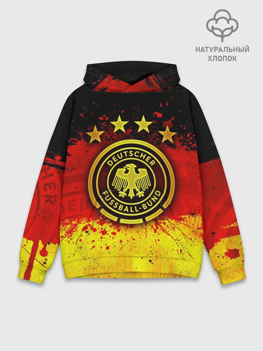 Худи мужской база хлопок / Сборная Германии