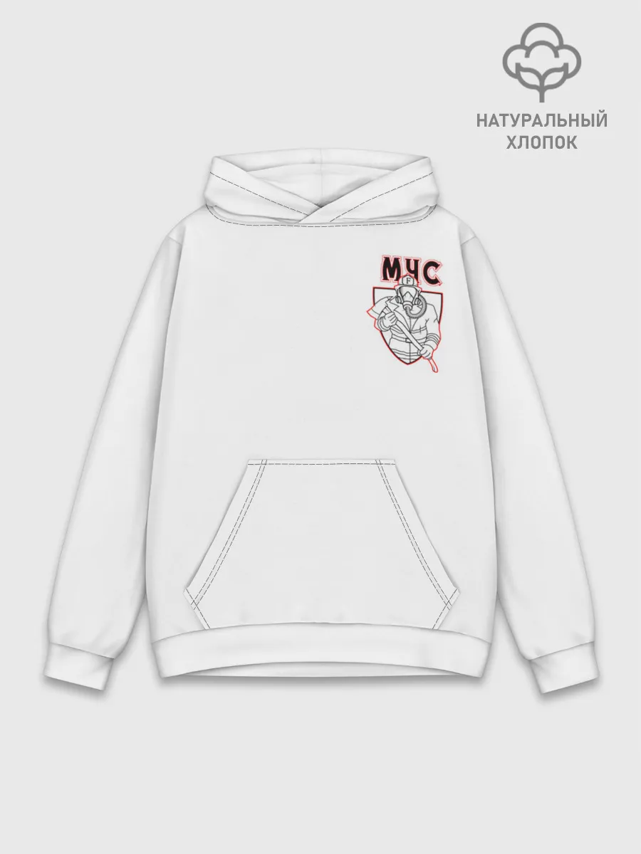 Худи мужской база хлопок / МЧС