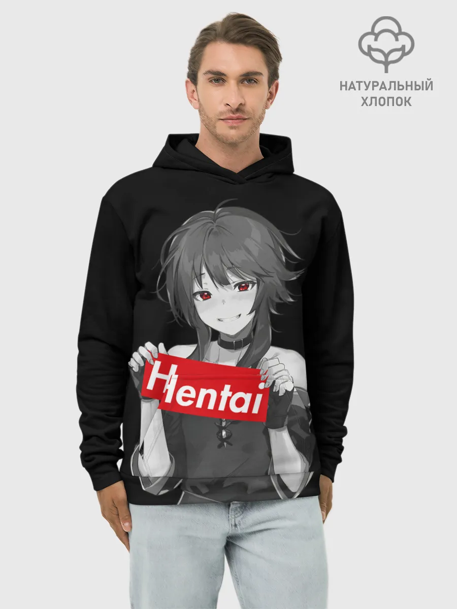 Худи мужской база хлопок / Megumin Hentai