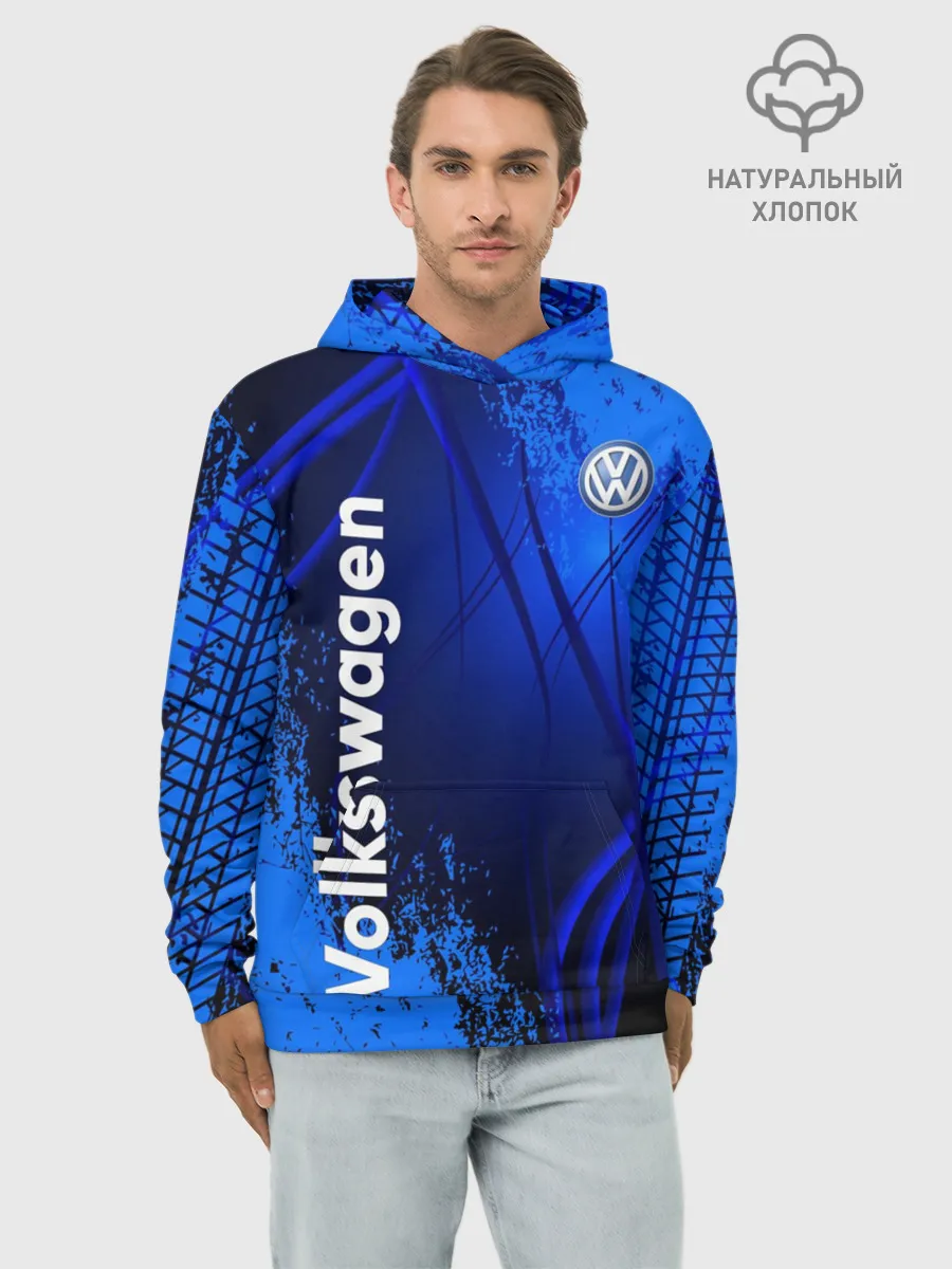 Худи мужской база хлопок / Volkswagen