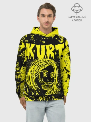 Худи мужской база хлопок / Nirvana 9