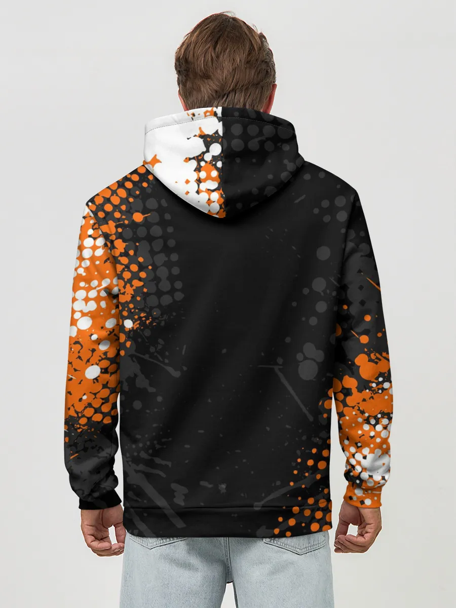 Худи мужской база хлопок / KTM MOTORCYCLES / КТМ МОТОЦИКЛЫ