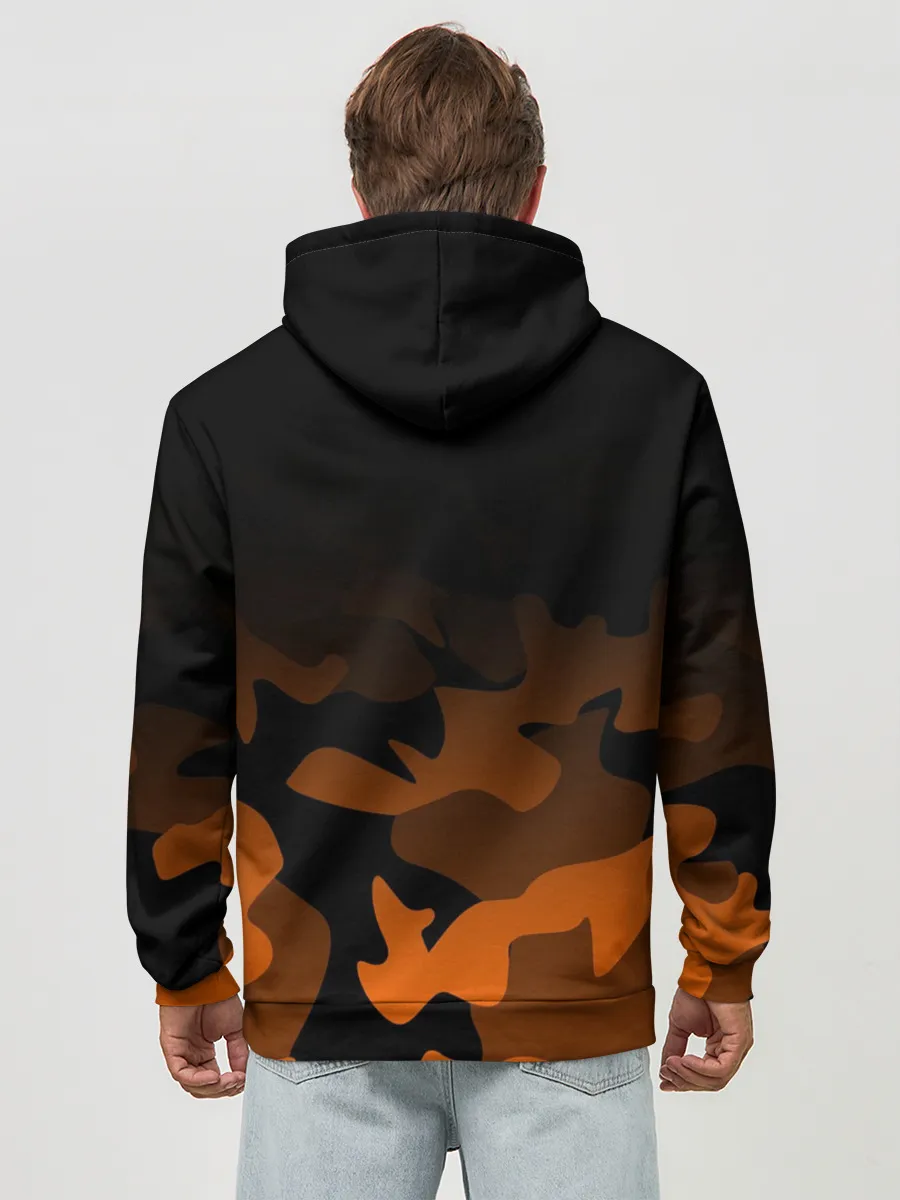 Худи мужской база хлопок / KTM MOTORCYCLES / КТМ МОТОЦИКЛ