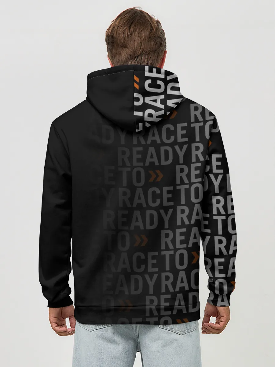 Худи мужской база хлопок / KTM MOTORCYCLES / КТМ МОТОЦИКЛЫ