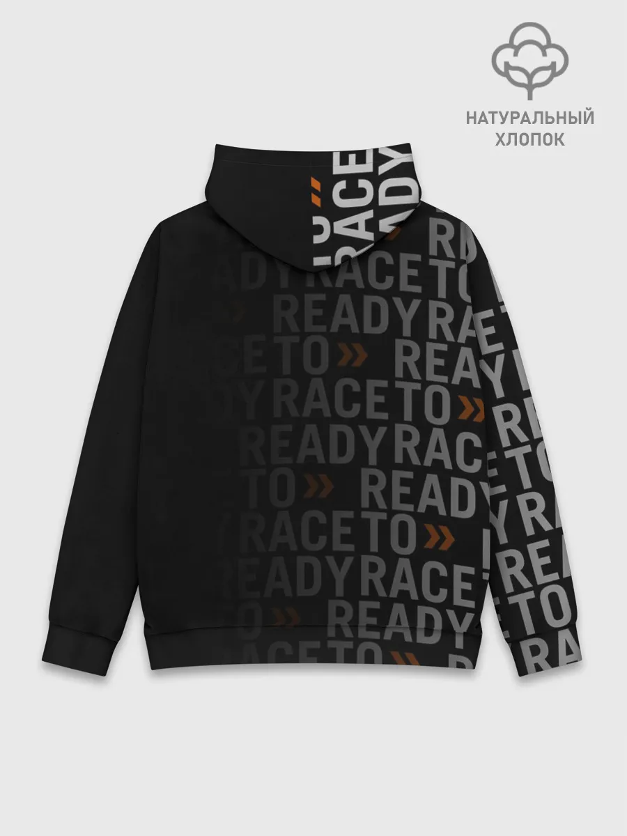 Худи мужской база хлопок / KTM MOTORCYCLES / КТМ МОТОЦИКЛЫ