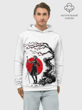 Худи мужской база хлопок / 2B | Sakura