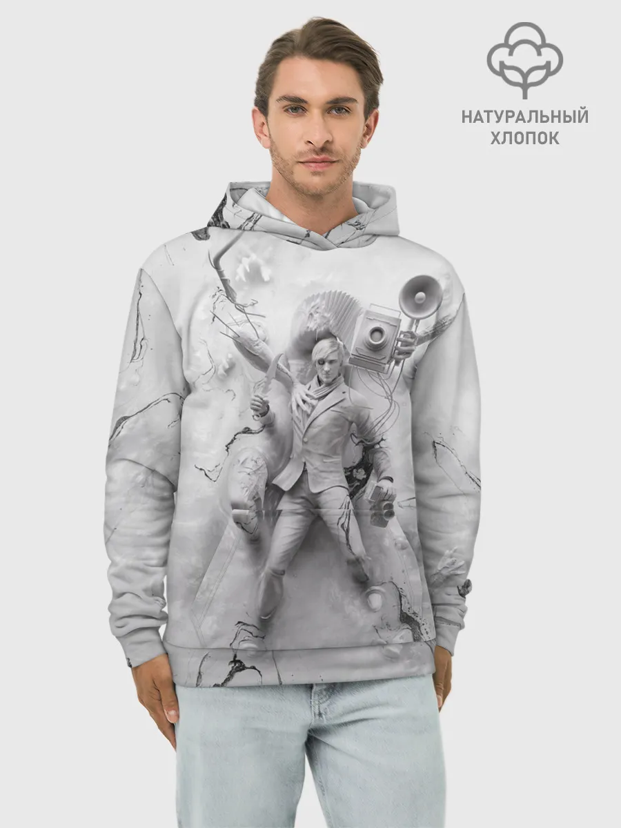 Худи мужской база хлопок / The Evil Within 2