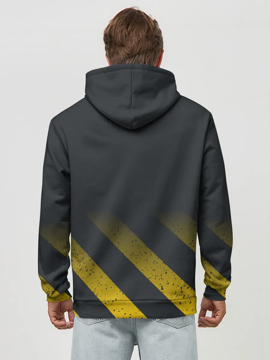 Худи мужской база хлопок / Black