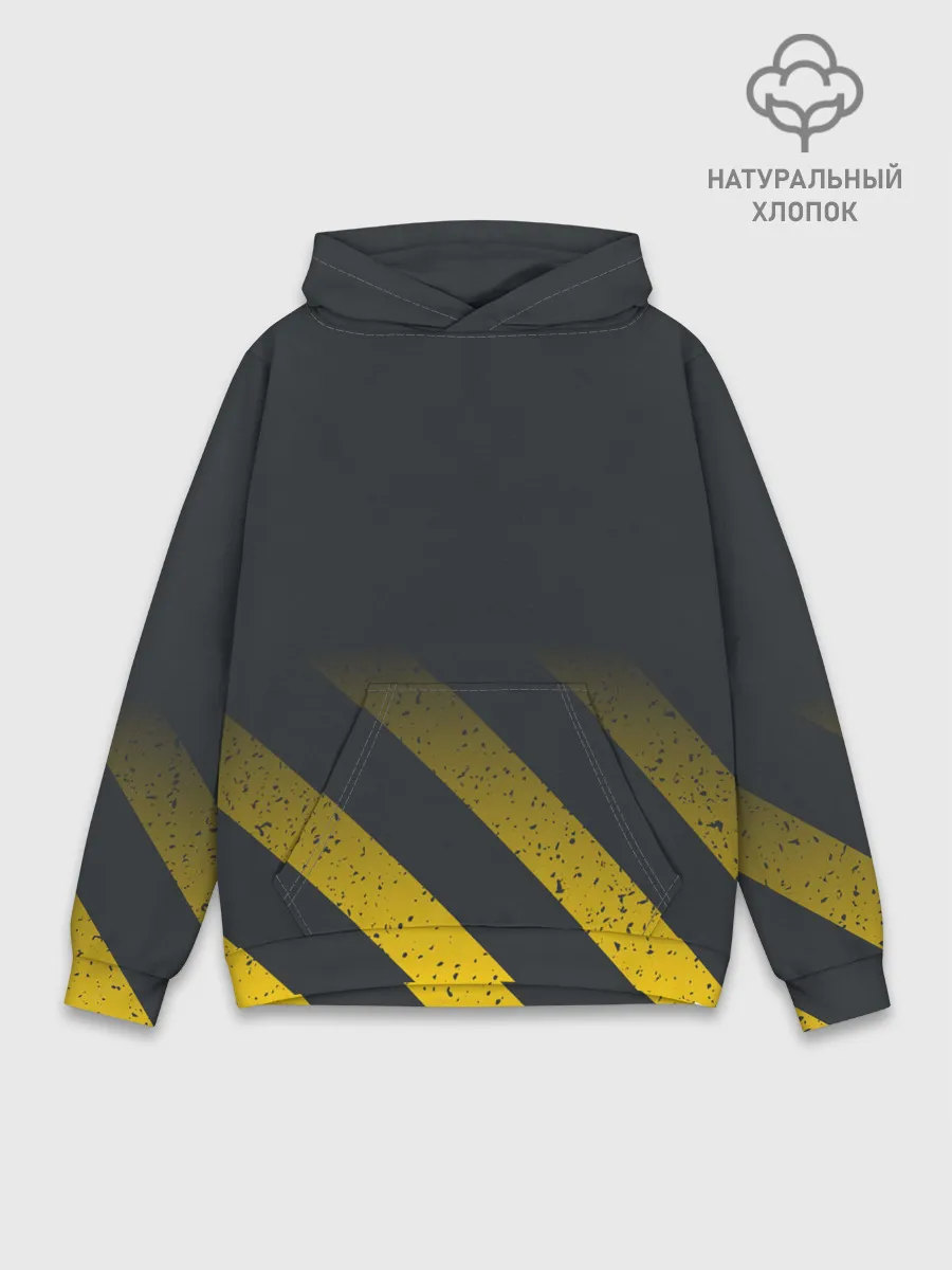 Худи мужской база хлопок / Black