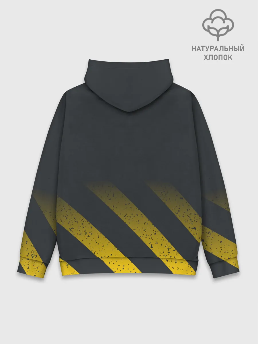 Худи мужской база хлопок / Black