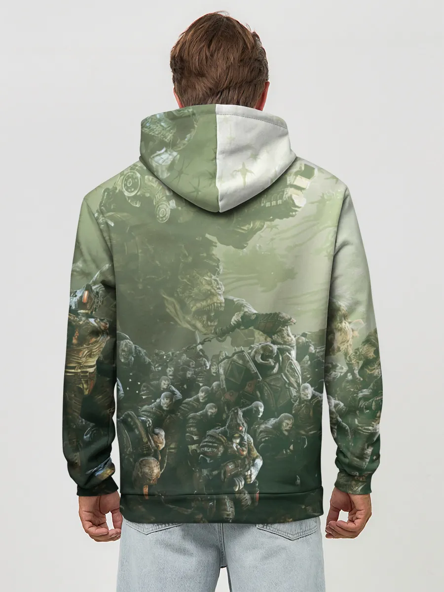 Худи мужской база хлопок / Орда Локустов