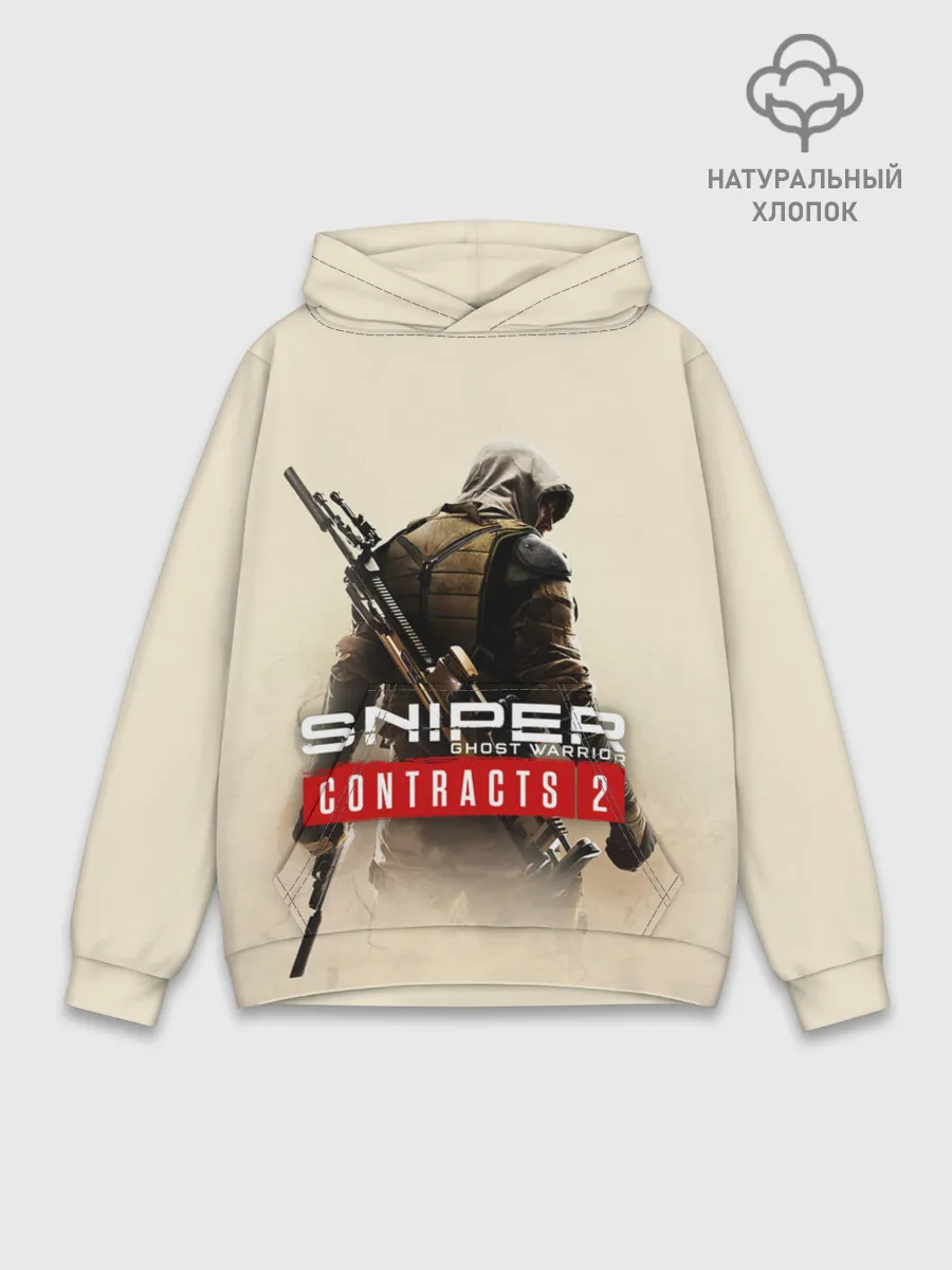 Худи мужской база хлопок / Sniper Ghost Warrior Contracts