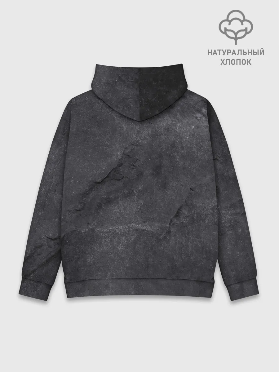 Худи мужской база хлопок / THE WITCHER КАМЕНЬ ЛОГО