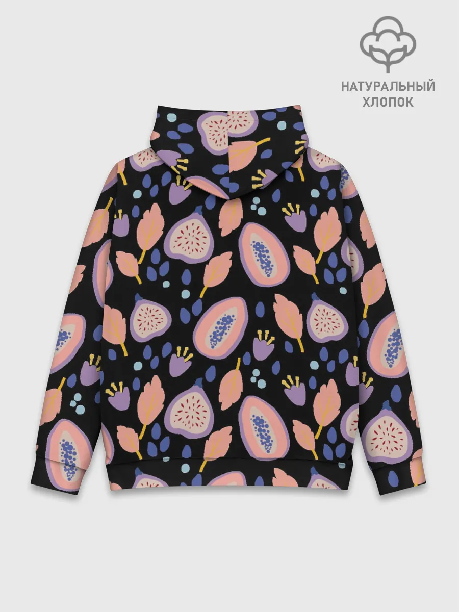 Худи мужской база хлопок / Папайя