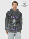 Худи мужской база хлопок / DM | Dungeon Master | SKULL