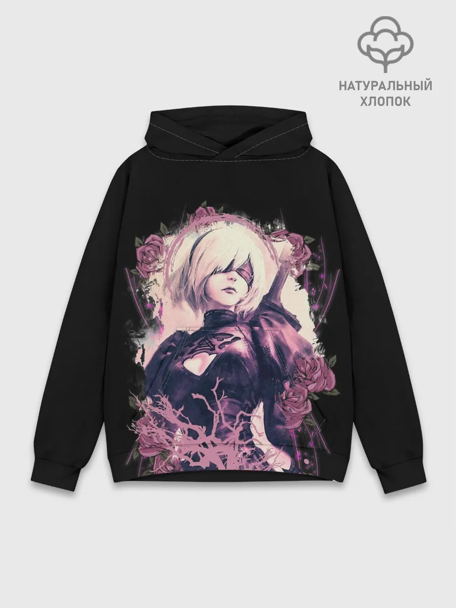 Худи мужской база хлопок / 2B | ROSES