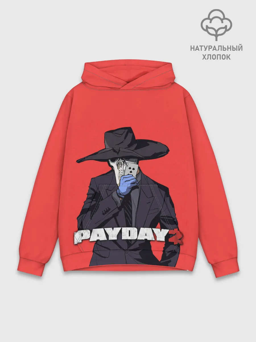 Худи мужской база хлопок / Чумной Pay Day 2