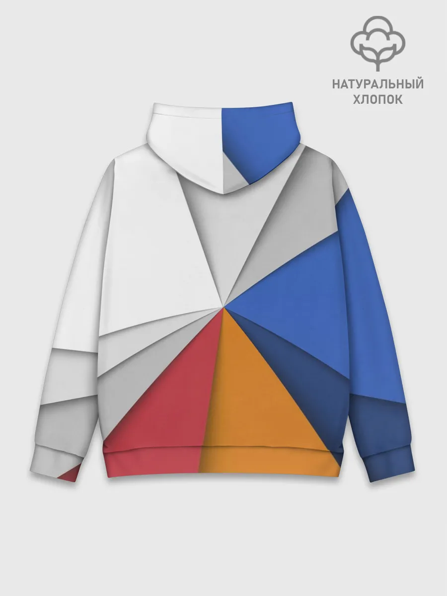 Худи мужской база хлопок / Трегоугольник